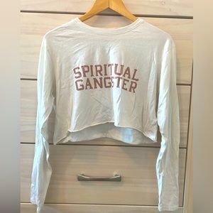 Spiritual Gangster Crop Long Sleeve